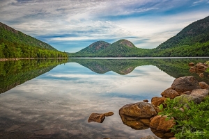 The Bubbles from Jordan Pond Acadia National Park Maine