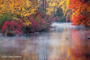 c87-Hidden-Lake-Delaware-Water-Gap-Pennsylvania-Dawn-Fall-foliage-October-2012-Autumn-2