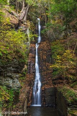 Silver-Thread-Falls-at-Dingman-Falls-Delaware-Water-Gap-New-Jersey-Fall-foliage-October-2012-Autumn