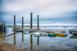 Chatham-Pier-Dinghies-Cape-Cod-Massachusetts