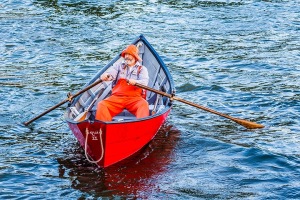 Dory-Fisherman-Rowing-Cape-Cod-Massachusetts