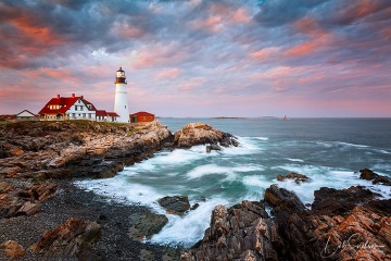 Sunset-Portland-Head-Light-Cape-Elizabeth-Maine
