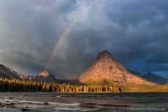 Two_Medicine_Lake_sunrise_Storm_with_Rainbow_Glacier_National_Park_Montana_USA