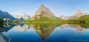 Many_Glacier_area_reflection_Mt_Grinnell_Glacier_National_Park_Montana_USA-c52