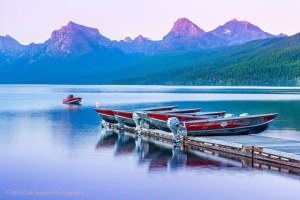 Sunset_Glow_on_Peaks_at_McDonald_Lake_Glacier_National_Park_Montana_USA-c87
