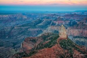 Pt_Imperial_view_of_Mt_Hayden_at_dusk_Grand_Canyon