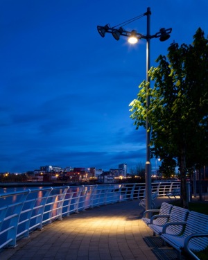 Spotlight-on-Limerick-at-Dusk-County-Limerick-Ireland