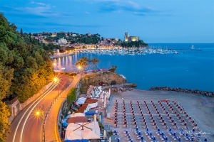Lerici-on-the-Coast-of-Italy-at-Dusk