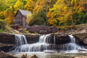 Glade-Creek-Grist-Mill-Babcock-State-Park-West-Virginia