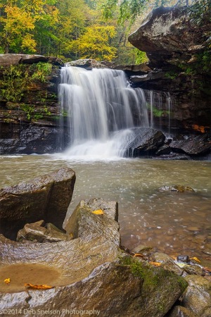 Mill-Creek-Falls-a-New-River-Tributary-in-Ansted-West-Virginia-Waterfall-Autumn-WV
