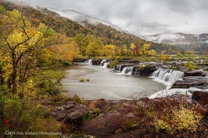 Sandstone-Falls-First-Glimpse-New-River-Gorge-Sandstone-West-Virginia-WV