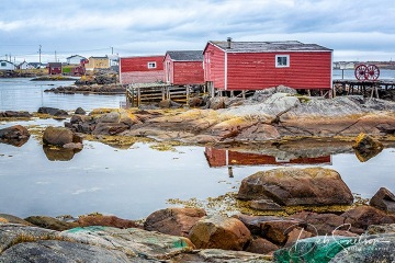 Stages-for-fish-processing-Tilting-NL-Canada