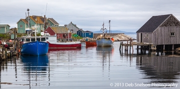 3 Little Angel Arrival at Peggy's Cove