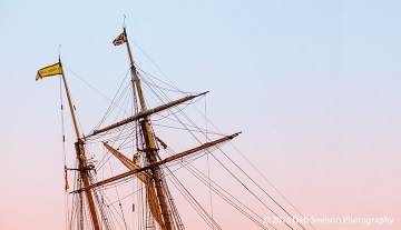 4 Lunenburg Skyline Nova Scotia Canada tall ship mast 2