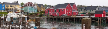 4 Lunenburg waterfront Nova Scotia Canada