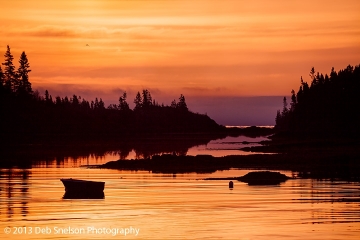 5 Golden Dawn at Blue Rocks fishing village Lunenburg Nova Scotia Canada 2