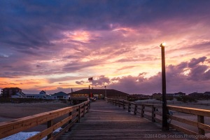 Avon-Pier-Sunset-Avon-Outer-Banks-North-Carolina