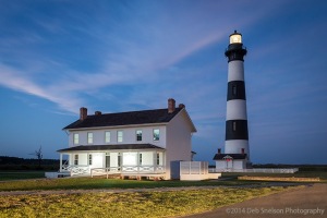 Bodie-Lighthouse-at-Dusk-Nags-Head-in-the-Outer-Banks-North-Carolina