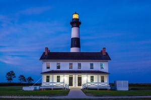 Bodie-Lighthouse-at-dusk-Nags-Head-Outer-Banks-North-Carolina