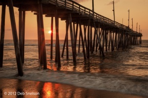Fire-and-Water-Rodanthe-Pier-sunrise-Outer-Banks-OBX-North-Carolina-NC