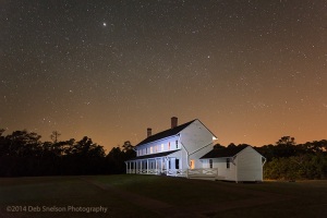 Hatteras-Lighthouse-Keepers-House-Cape-Hatteras-Night-Stars
