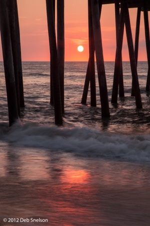 Sunrise-under-Rodanthe-Pier-Outer-Banks-OBX-North-Carolina-NC