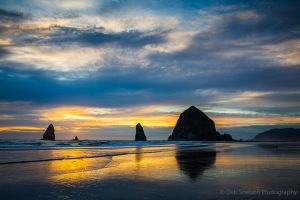 Cannon-Beach-Sunset-with-Haystack-Rock-Oregon-c73