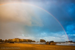Rainbow-over-Coquille-Point-Beach-Bandon-Oregon