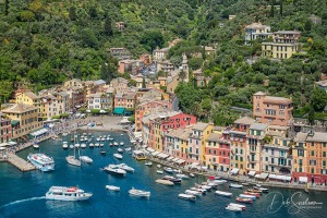 Italian-Riviera-town-of-Portofino-viewed-from-Castle