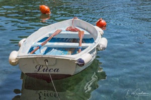 Skiff-in-the-Harbor-of-Portofino-Italy