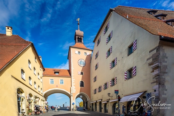 Bridge Tower with Arch in Lesser Town Prague