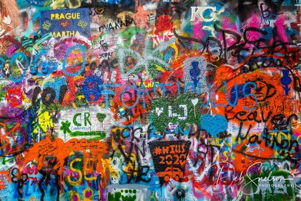 Graffiti on John Lennon Wall Lesser Quarter Prague #2