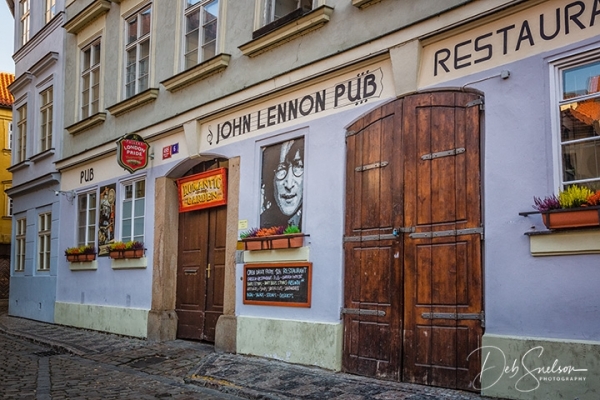 John Lennon Pub Lesser Town Prague