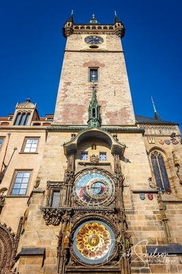 Prague Astronomical Clock Tower Old Town Square