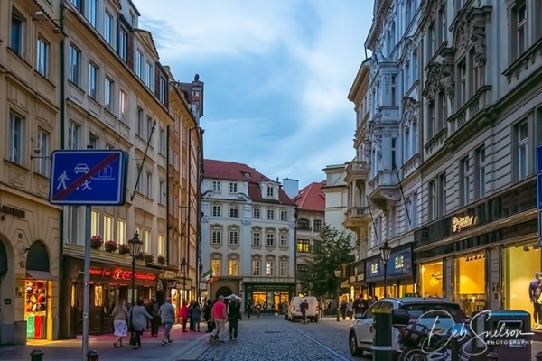 Prague Evening Czech Republic