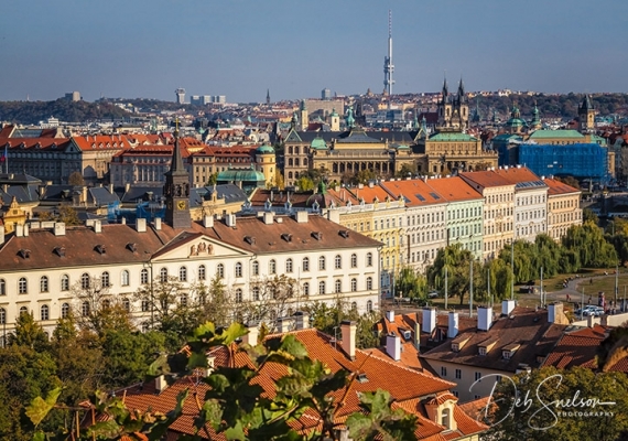 Prague View from Castle Hill