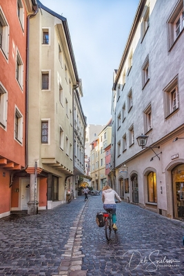 Street in Old Town Prague Czech Republic