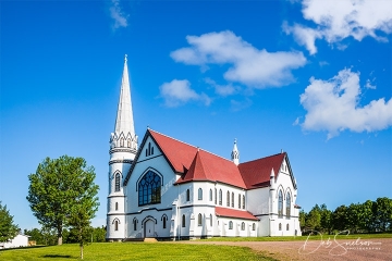 Historic St Mary's Church Indian River Prince Edward Island Canada