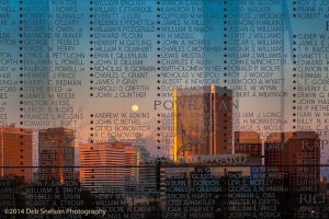 Va-War-Memorial-with-Sunset-Richmond-skyline