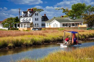 Children-Fishing-on-Tangier-Island-Marsh-Chesapeake-Bay-VA