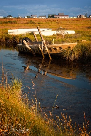Saltwater-trail-in-Marsh-on-Tangier-Island-Chesapeake-Bay-VA
