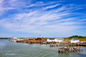 Tangiers-Island-VA-Piers-and-Shanties-Chesapeake-Bay