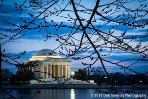 Jefferson-Memorial-Washington-DC-Tidal-Basin-Blue-moment-Sunset-Low-light-photography