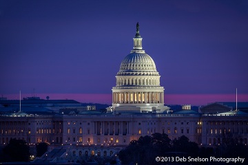 US-Capitol-Dome-Washington-DC-Blue-moment-Predawn-Night-Low-light-photography