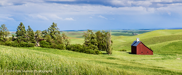 Red Salt Barn Moscow Idaho Palouse — Deb Snelson Photography | Fine Art